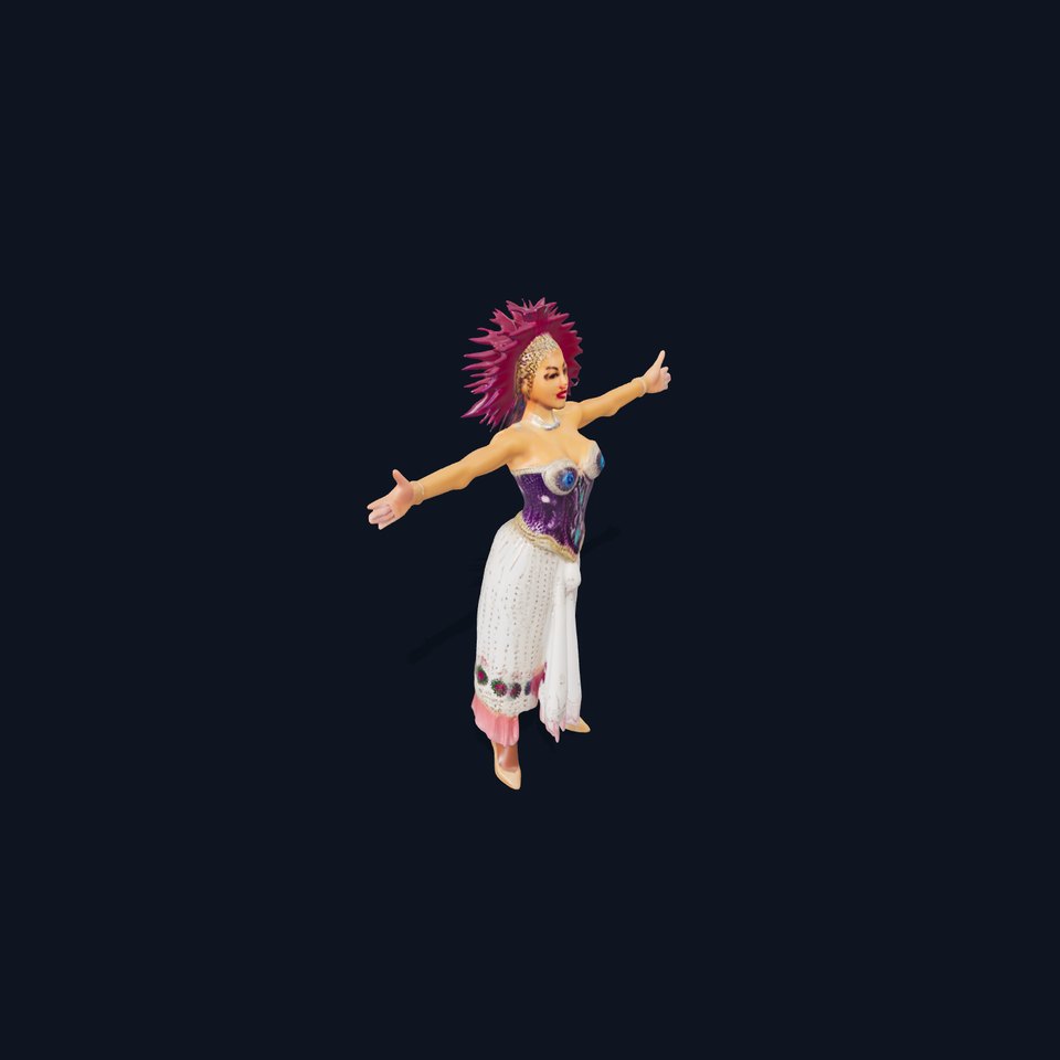 Regal Carnival Attire model pack